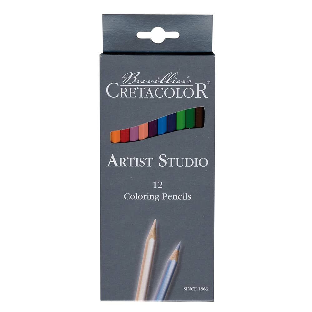 Cretacolor Artist Studio Set of 12 Colored Pencils Jerry's Artarama