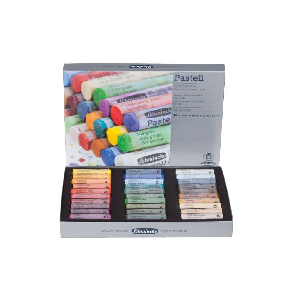 Schmincke Finest ExtraSoft Pastels MultiPurpose Cardboard Box (Set of