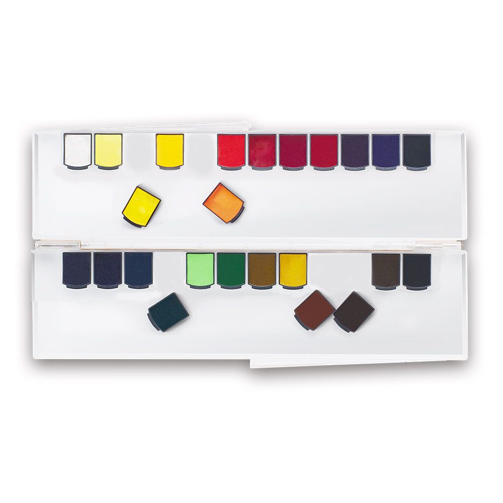 Mission Gold Perfect Pan Watercolor Set with pans