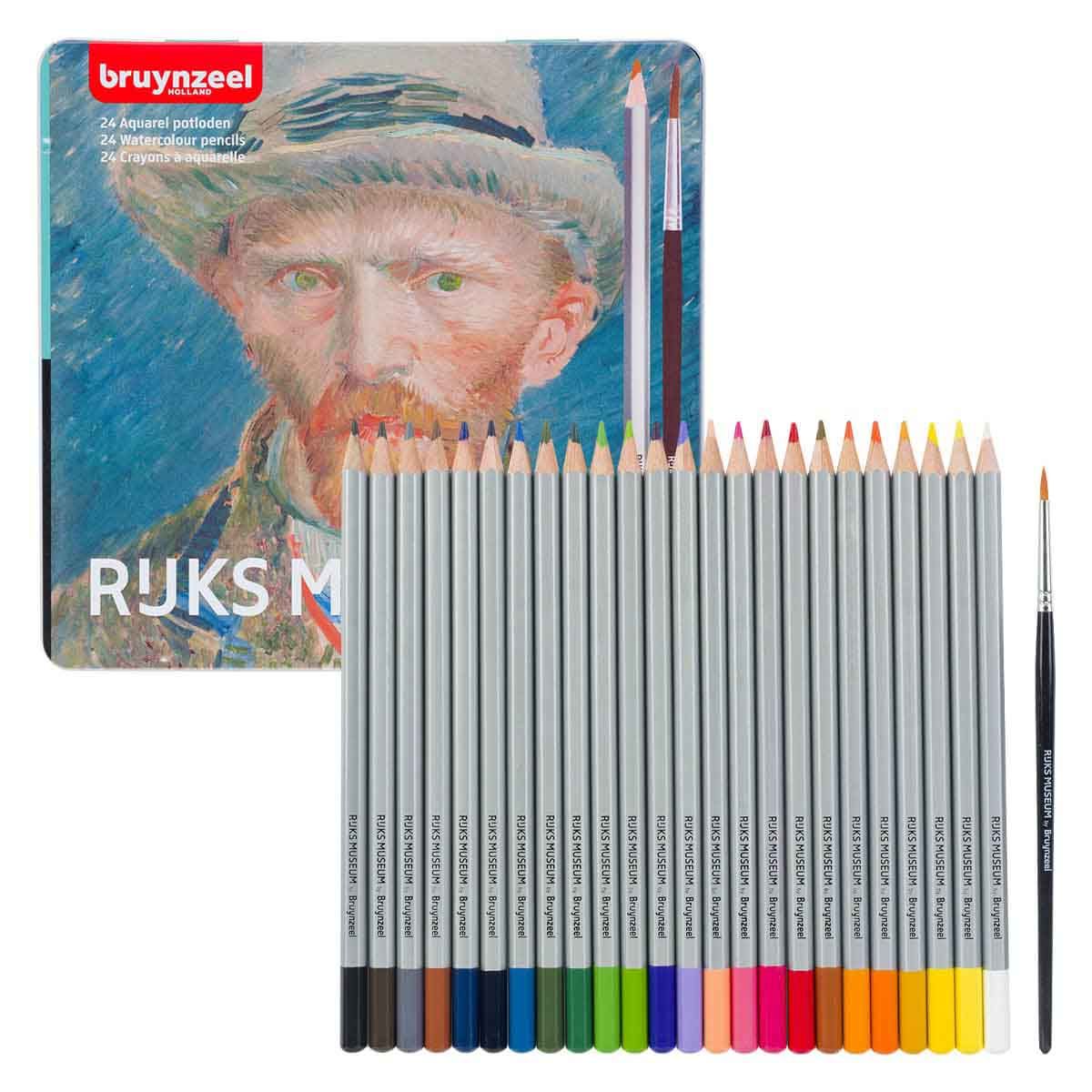Bruynzeel Rijksmuseum Dutch Masters Pencil - Van Gogh Portrait (Set of 24)
