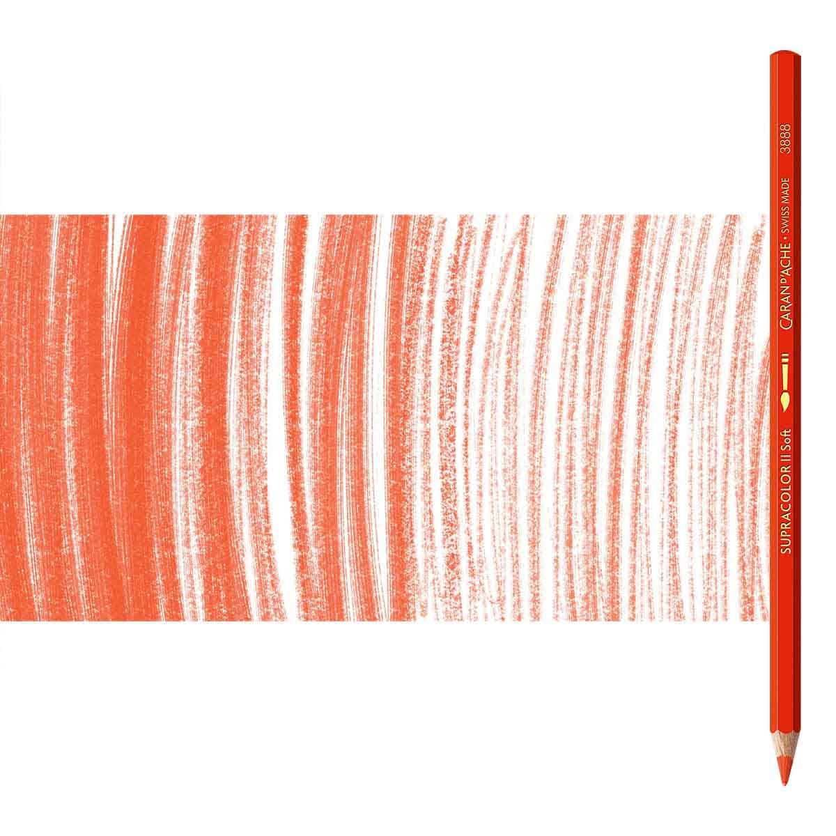 Supracolor II Watercolor Pencils Individual No. 060 - Vermilion