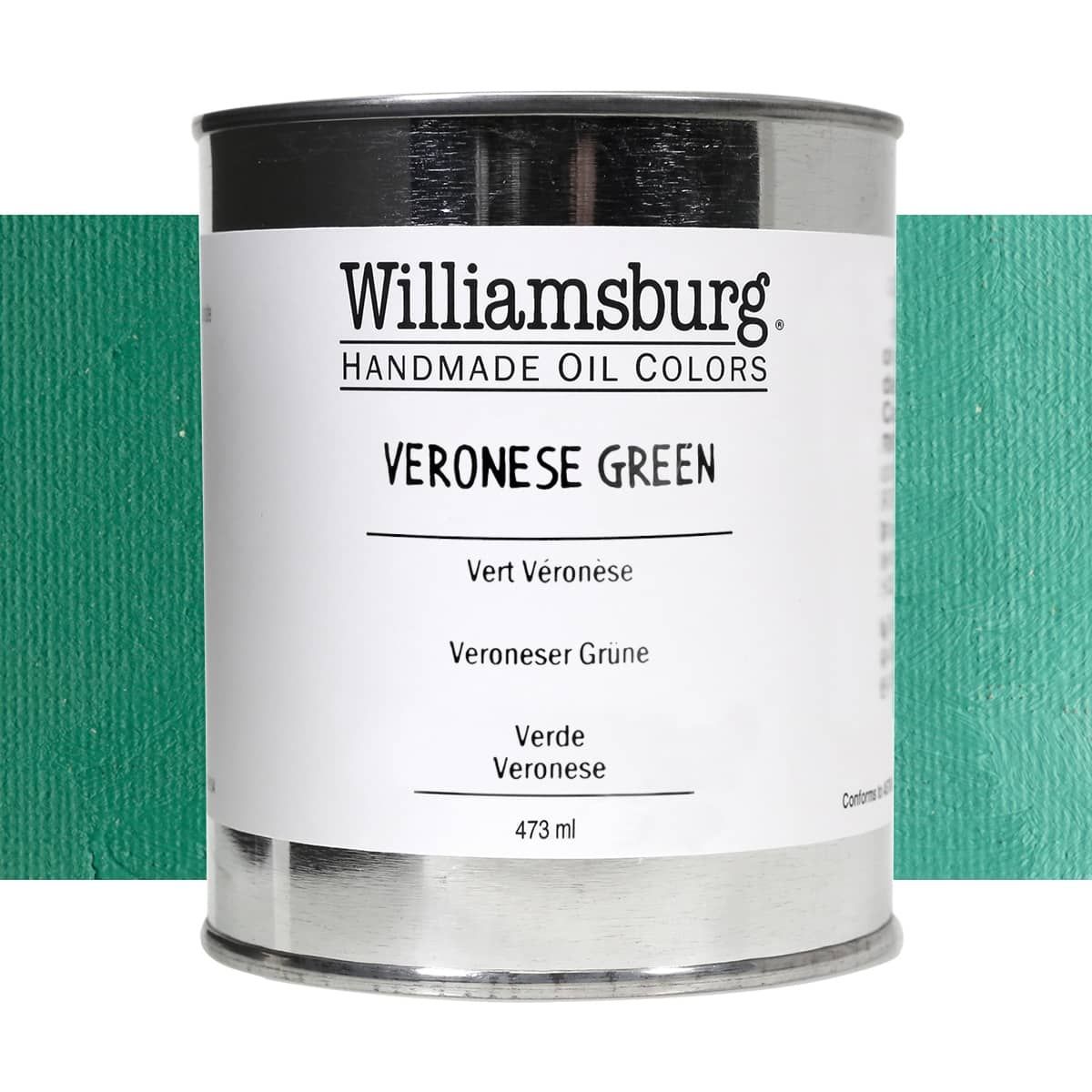 Williamsburg Oil Color 473 ml Can Veronese Green