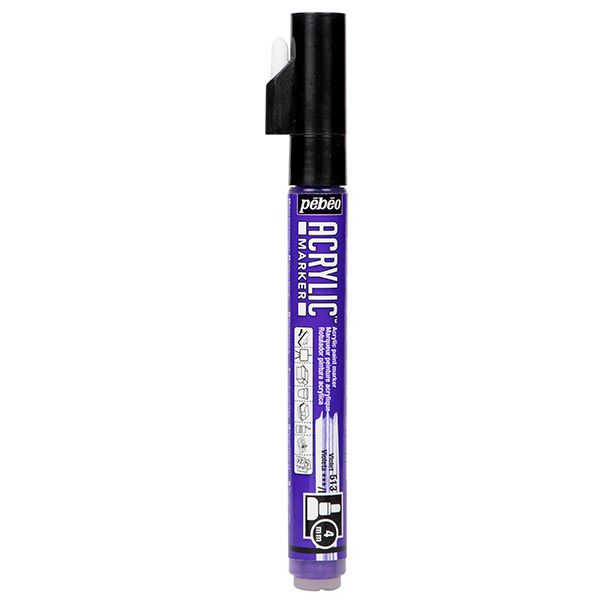 Pebeo Acrylic Marker 4mm - Violet