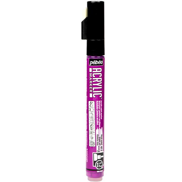 Pebeo Acrylic Marker 1.2mm - Vivid Violet