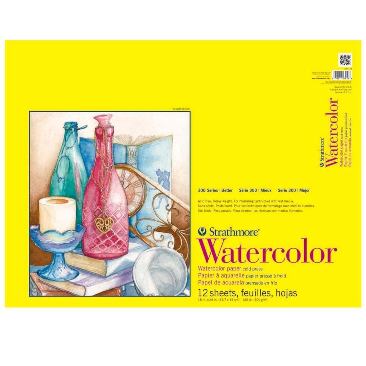 Strathmore 300 Series 140lb. Watercolor Paper Pads