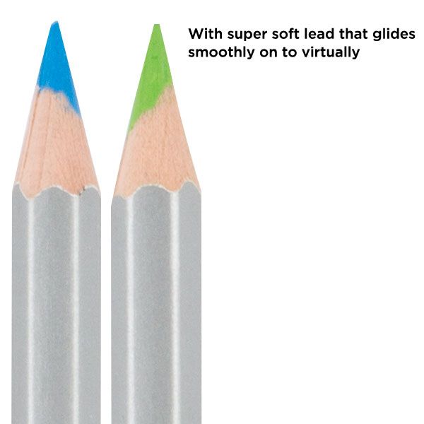 Super soft lead goes on smoothly, on virtually any surface.