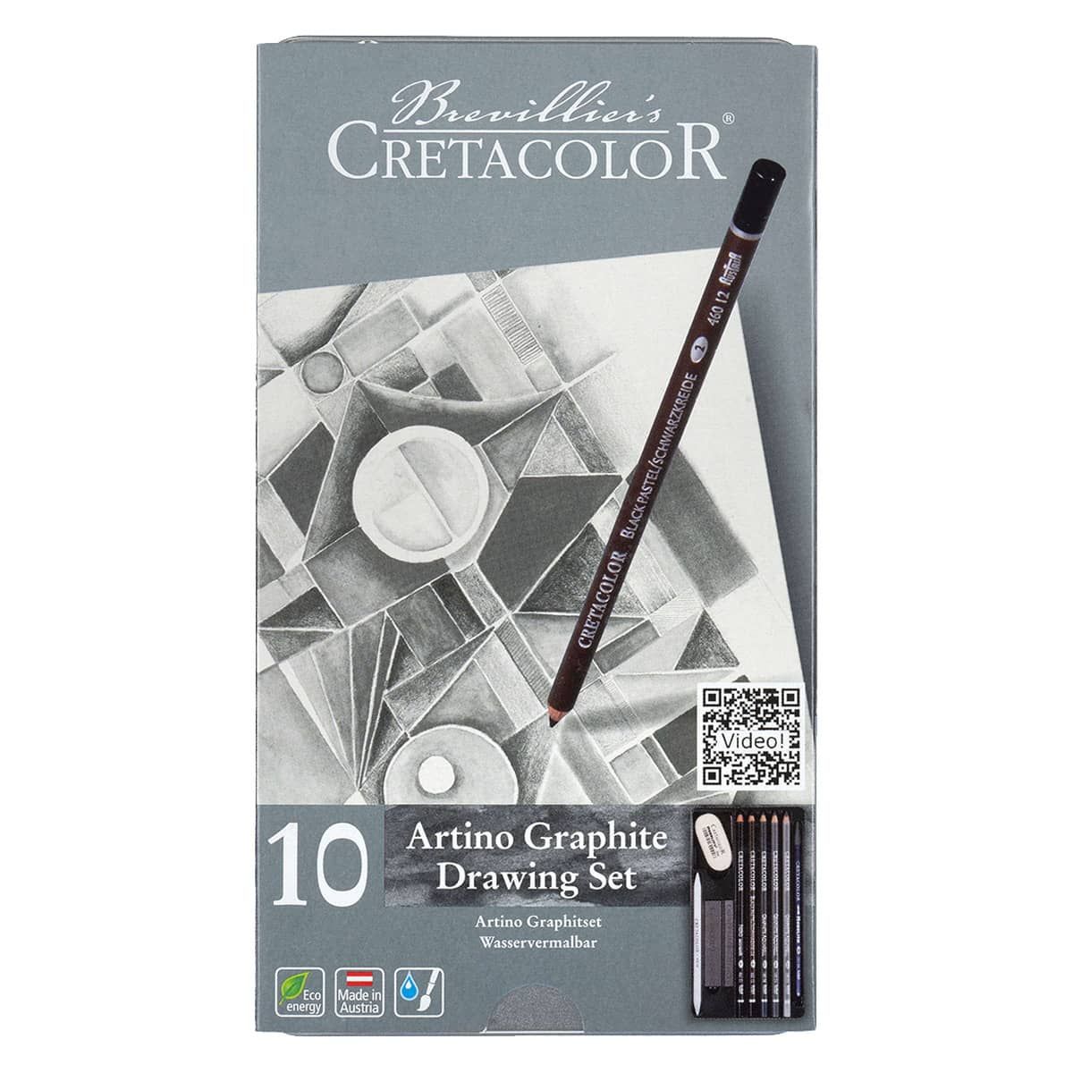 Cretacolor Watermedia - Set Di 32 Matite Acquerellabili In Barattolo