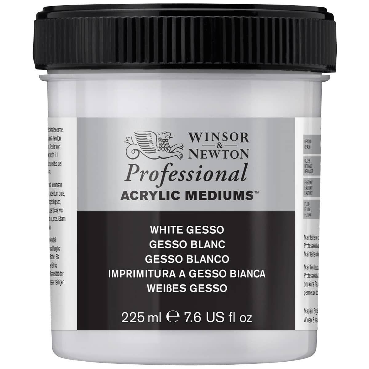 Acrylic Gesso Primers - White 225ml