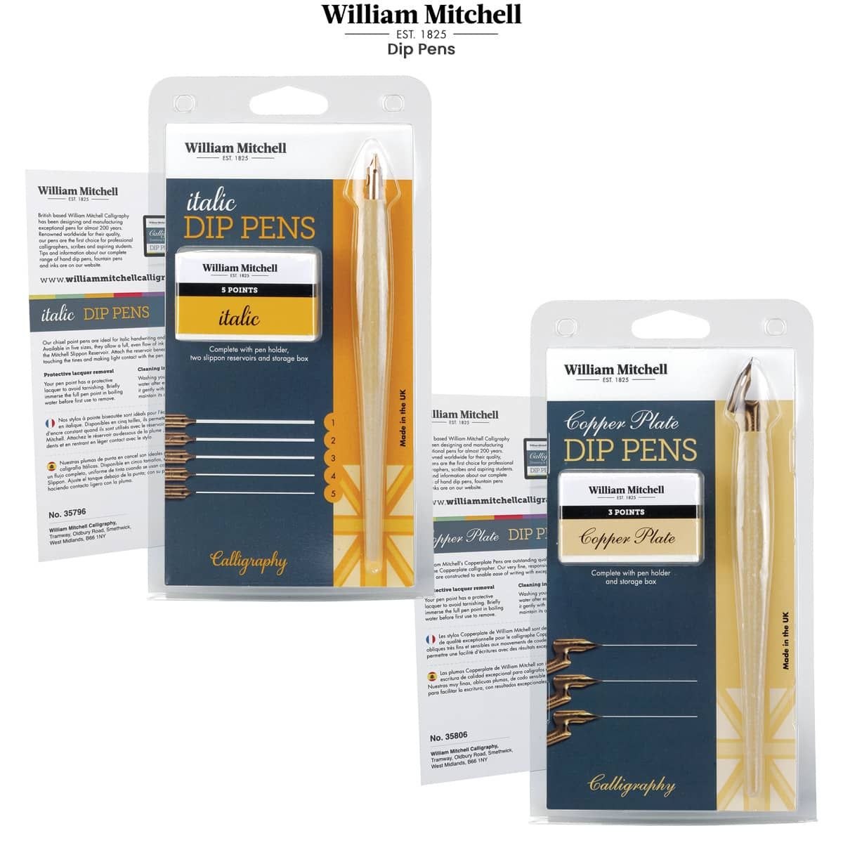 William Mitchell Dip Pens