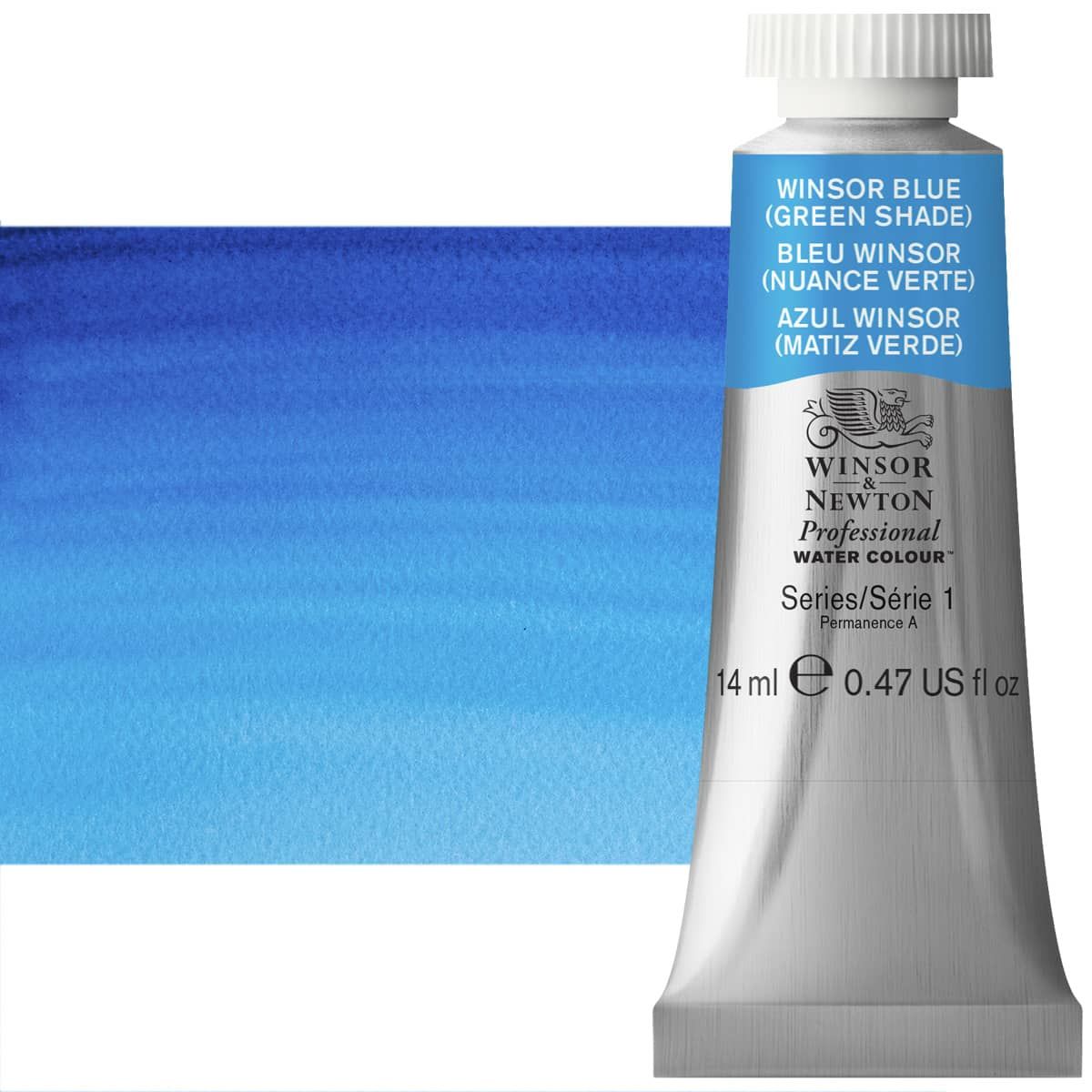 Winsor & Newton Professional Watercolor - Winsor Blue Green Shade