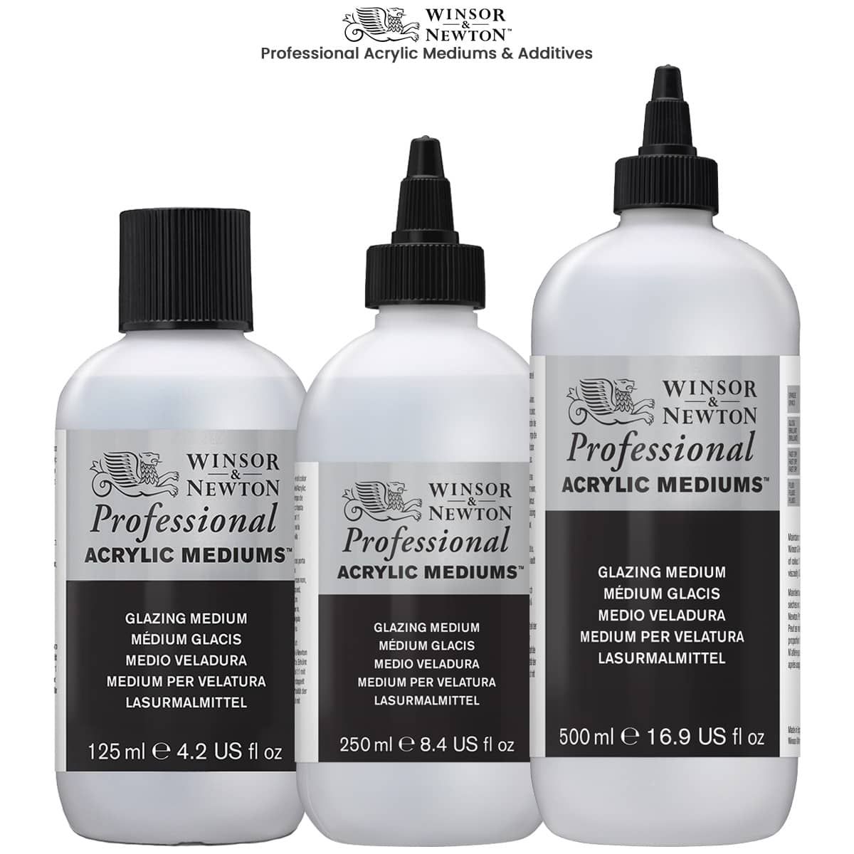 Winsor & Newton Professional Acrylic Mediums And Additives