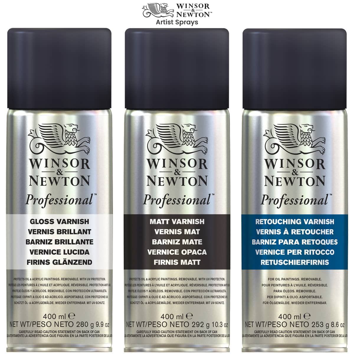Winsor & Newton Artist Sprays