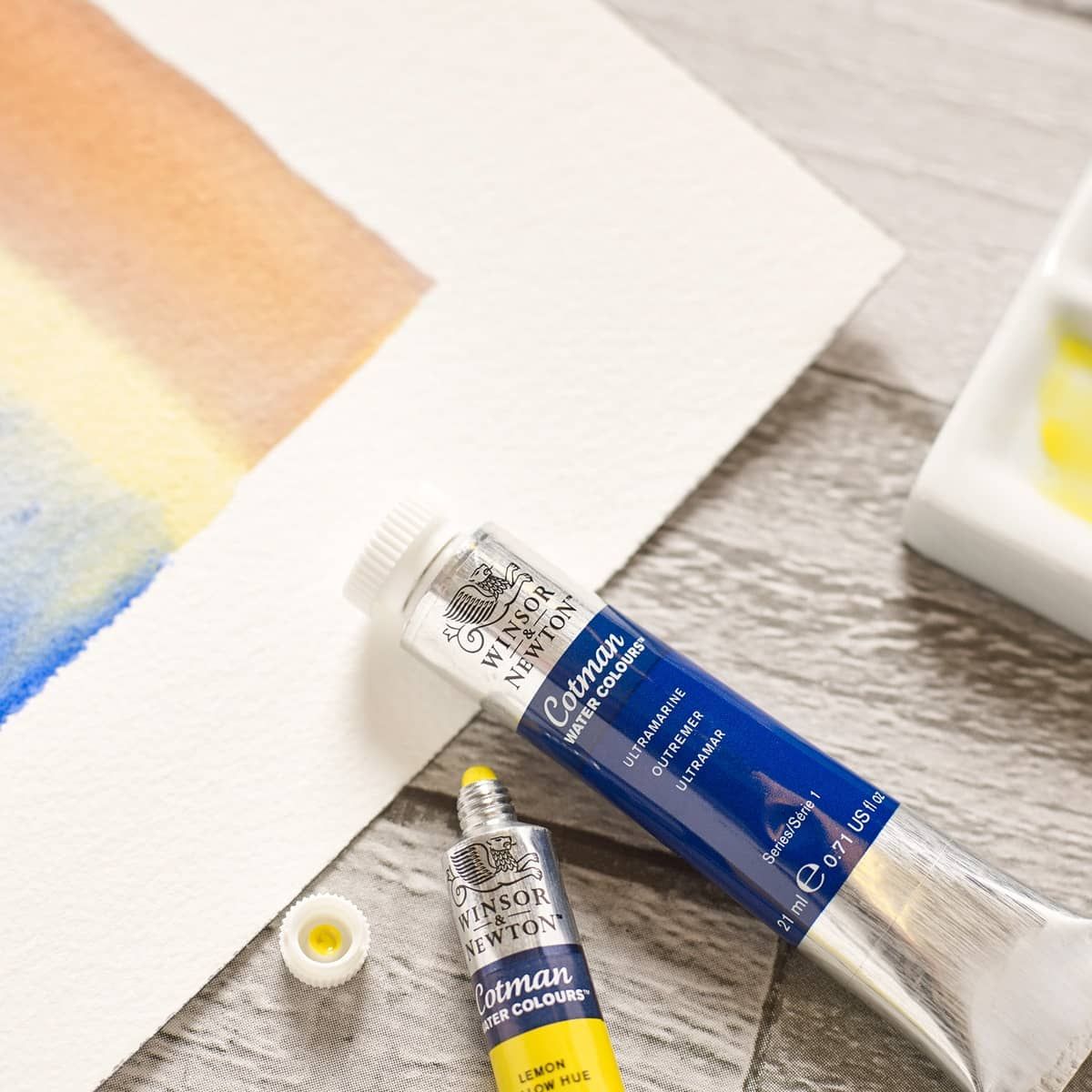 Cotman Water Colours come in 40 beautiful tones