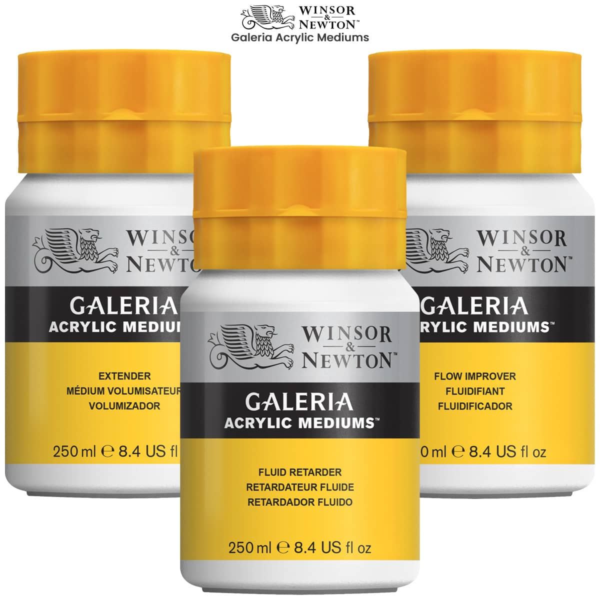 Winsor & Newton White Gesso Primer 1L