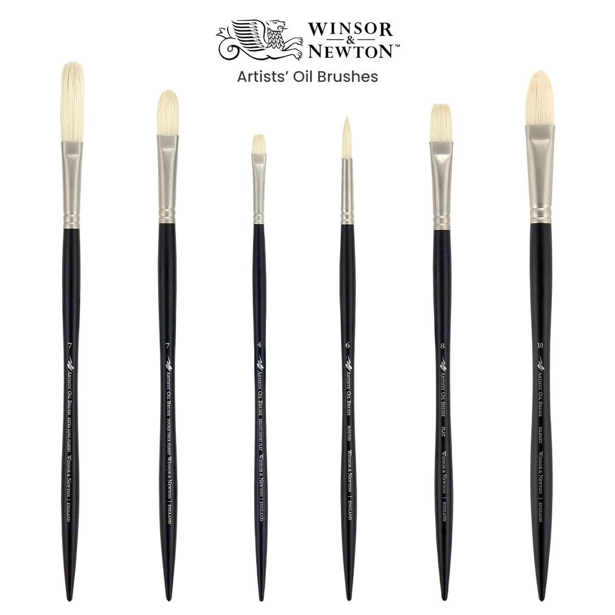 Winsor & Newton - Artists' Oil Brush - Bright - 8