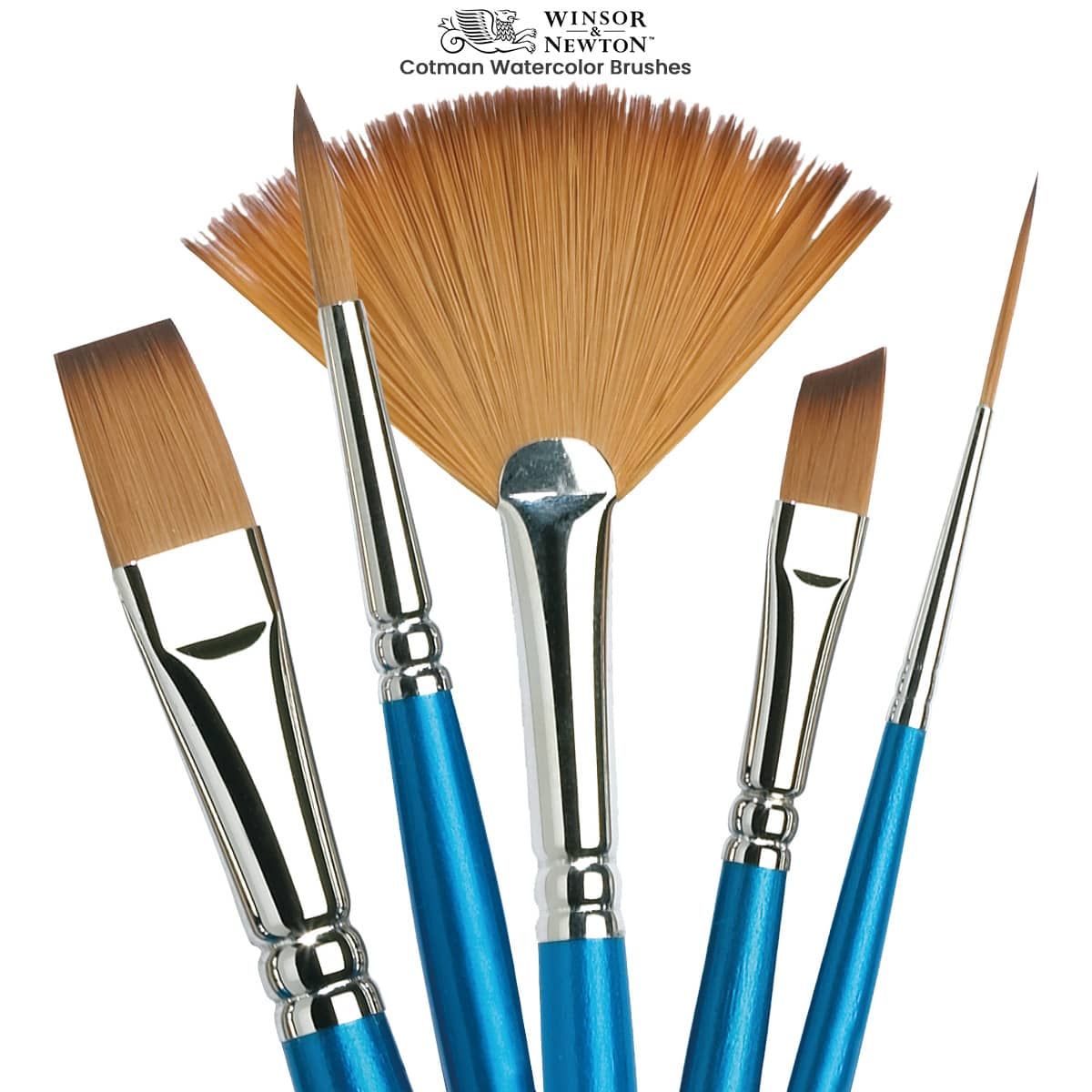 Winsor & Newton Cotman 7 Brush Set