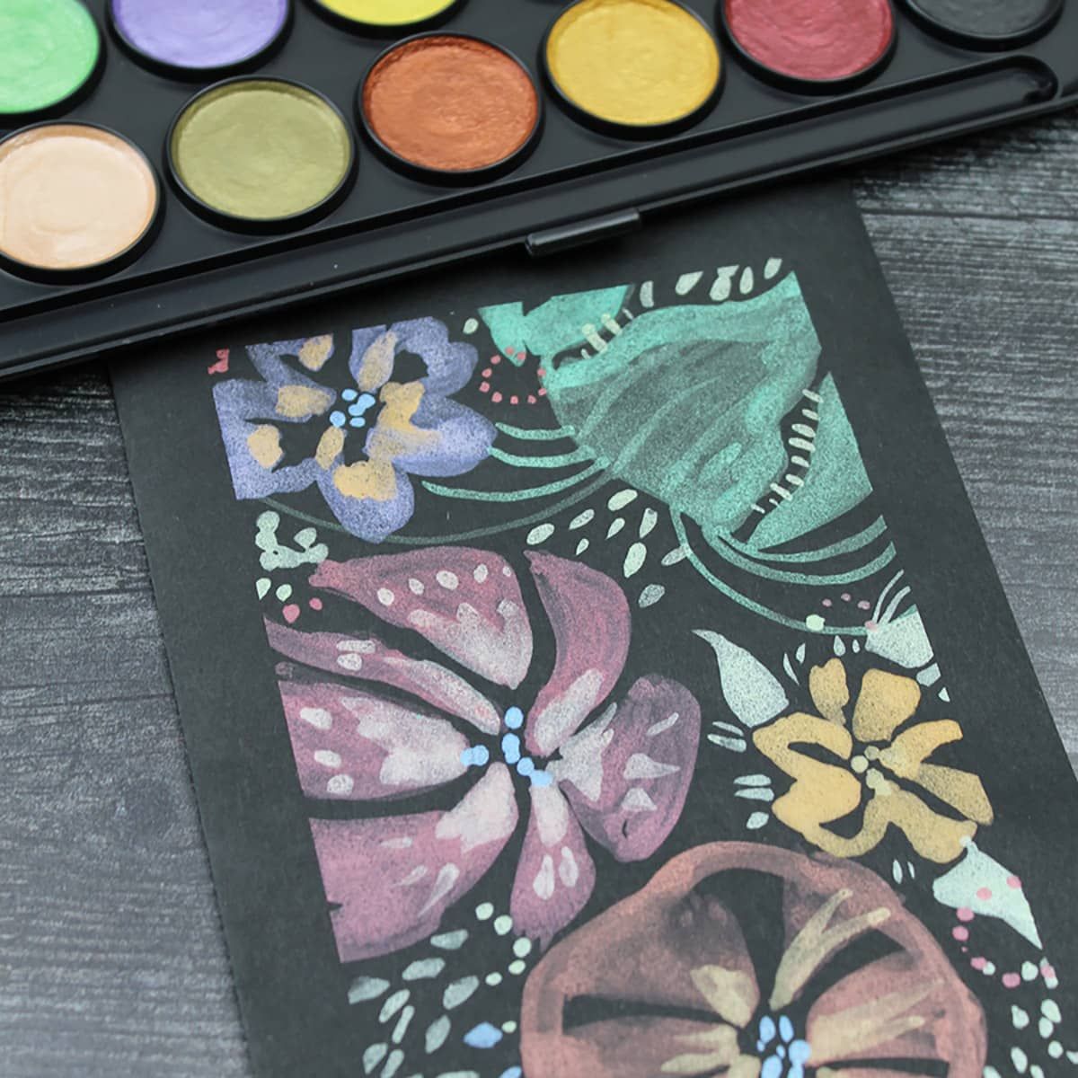 Yasutomo Niji Pearlescent Watercolor Set Of 21 Jerry's Artarama