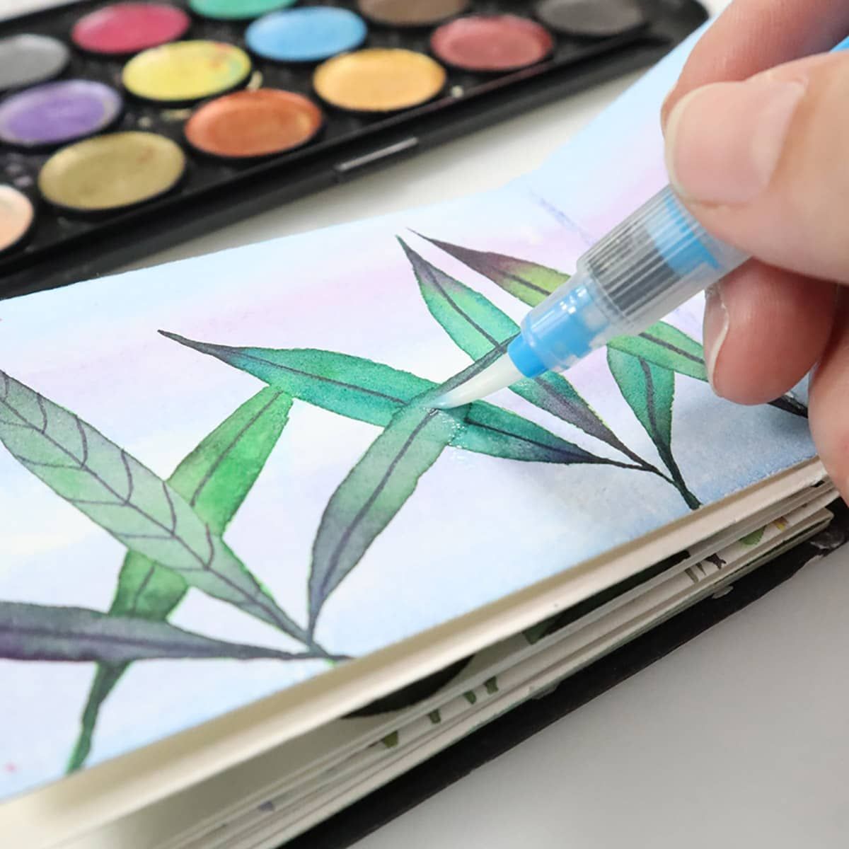 Yasutomo Niji Pearlescent Watercolor Set Of 21 Jerry's Artarama