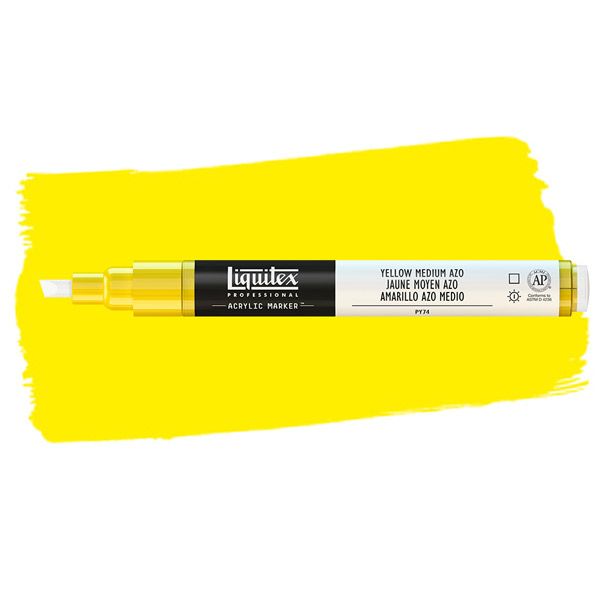 Liquitex Professional Paint Marker Fine (2mm) - Yellow Medium Azo