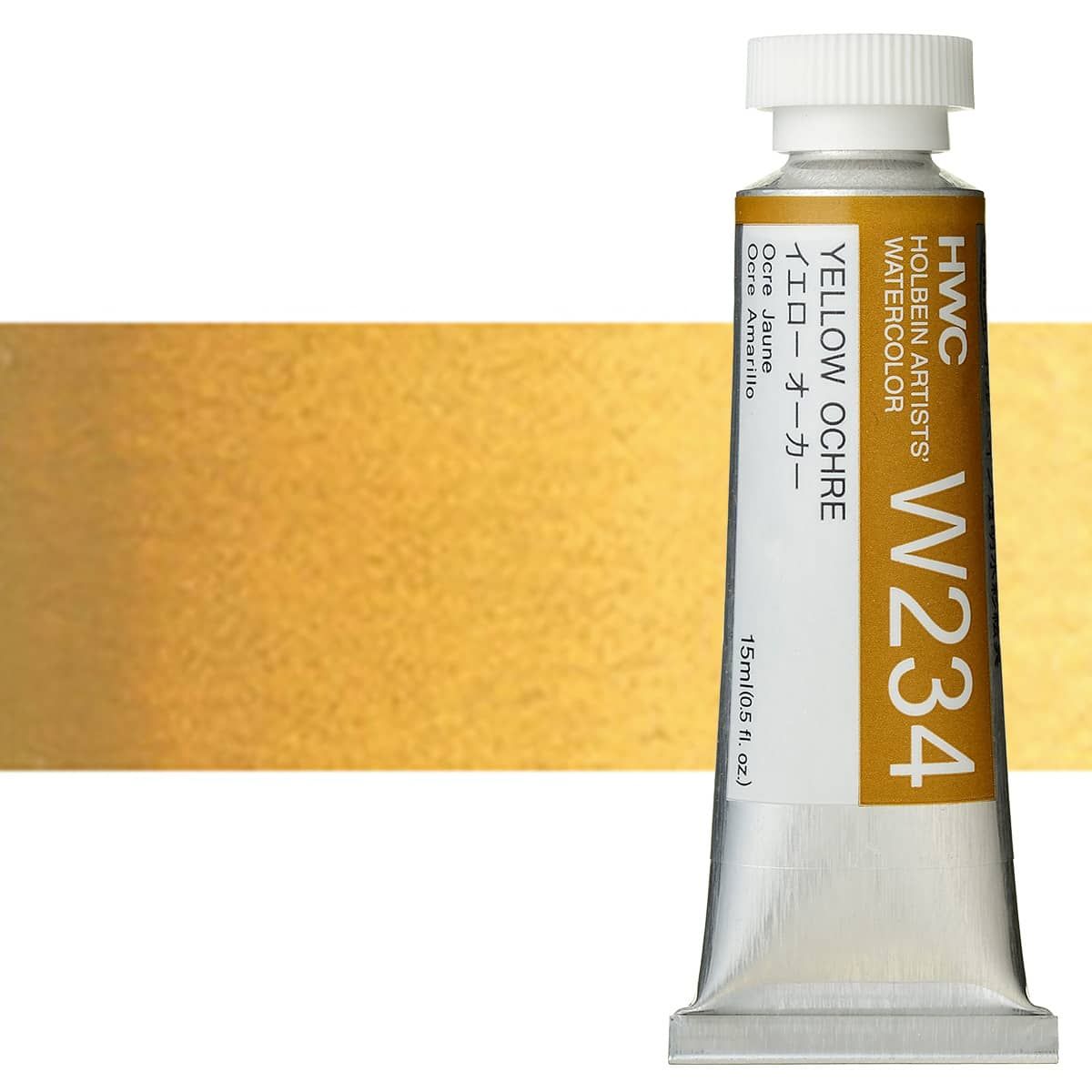Holbein Artists' Watercolor 15 ml Tube - Yellow Ochre