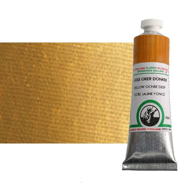 Old Holland Classic Oil Color 40 ml Tube - Yellow Ochre Deep