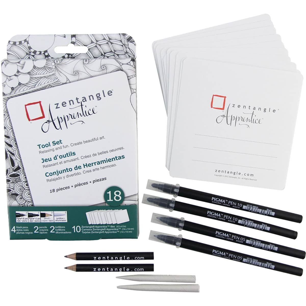Zentangle Apprentice pen set