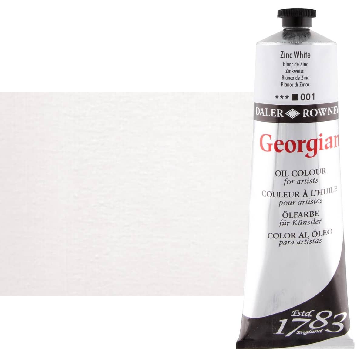 Daler-Rowney Georgian Oil Color 225ml Tube - Zinc White