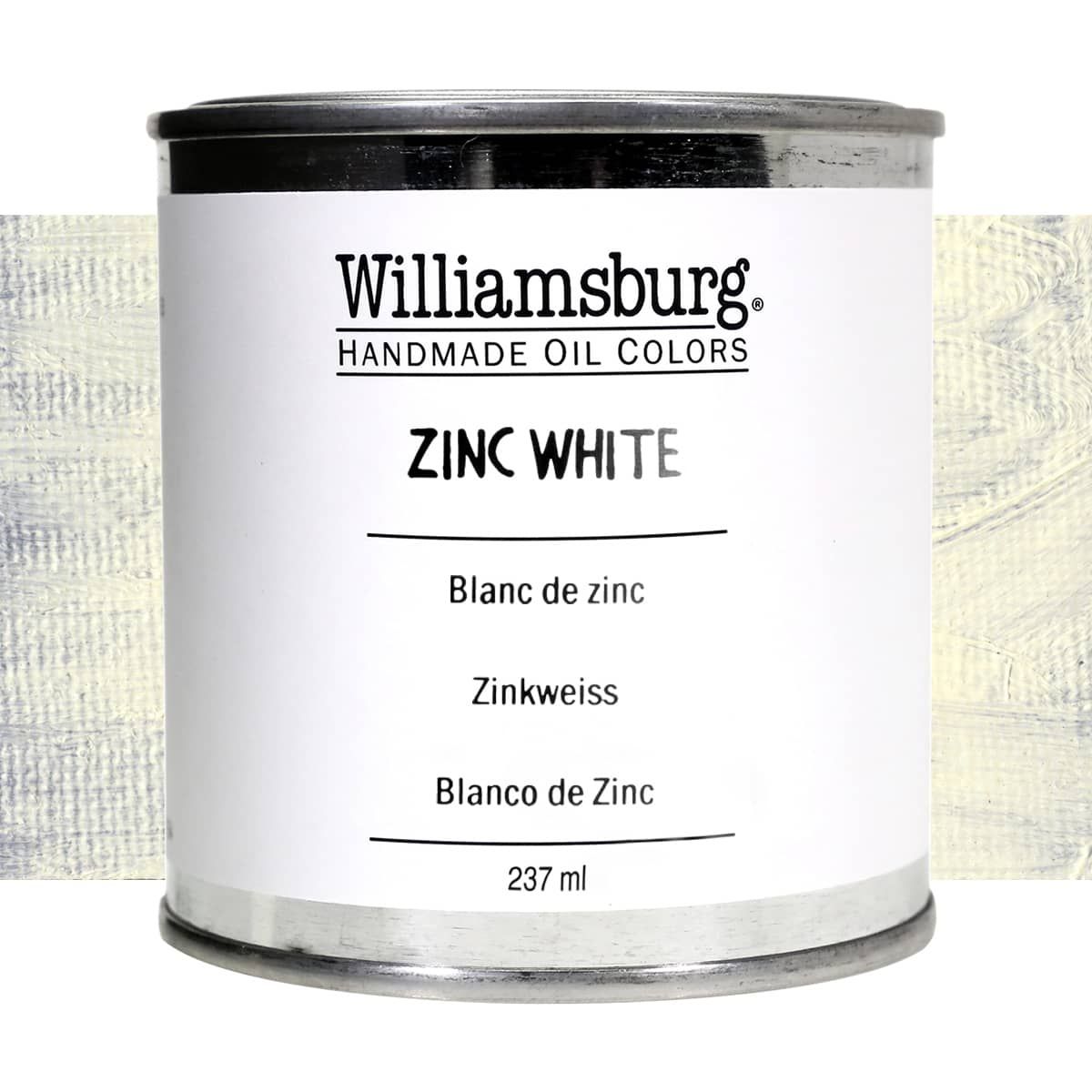 Williamsburg Oil Color 237 ml Can Zinc White