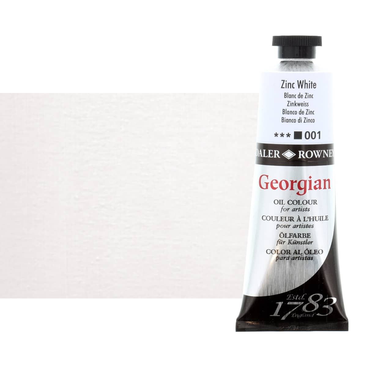 Daler Rowney Georgian Oil Color 225ml Tube Titanium White