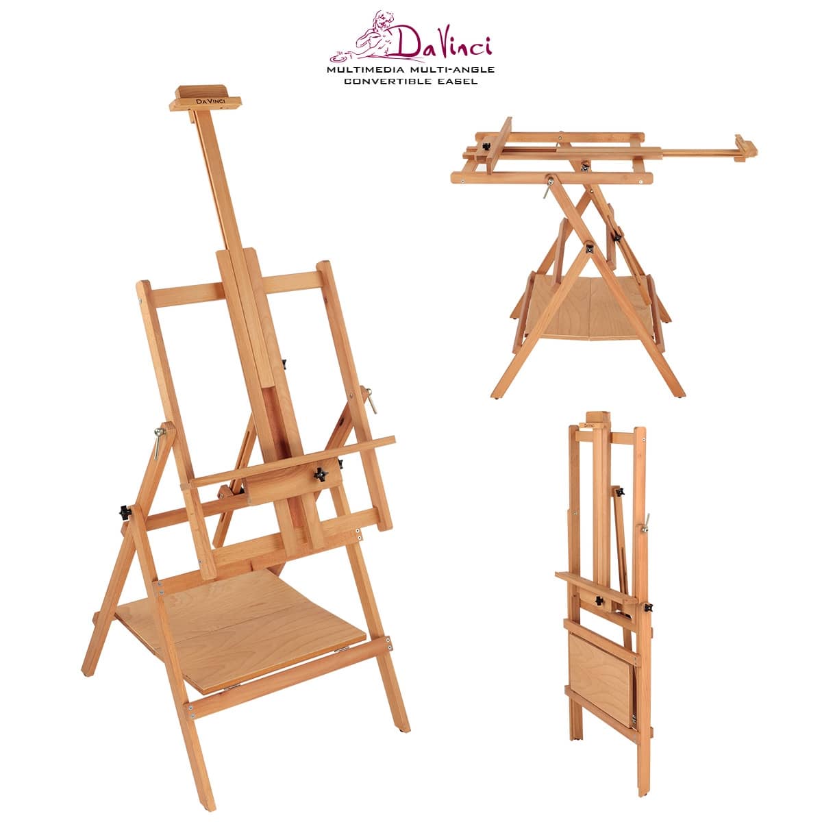 Patented Collapsible Artist's Easel Or Display Stand By Reeves