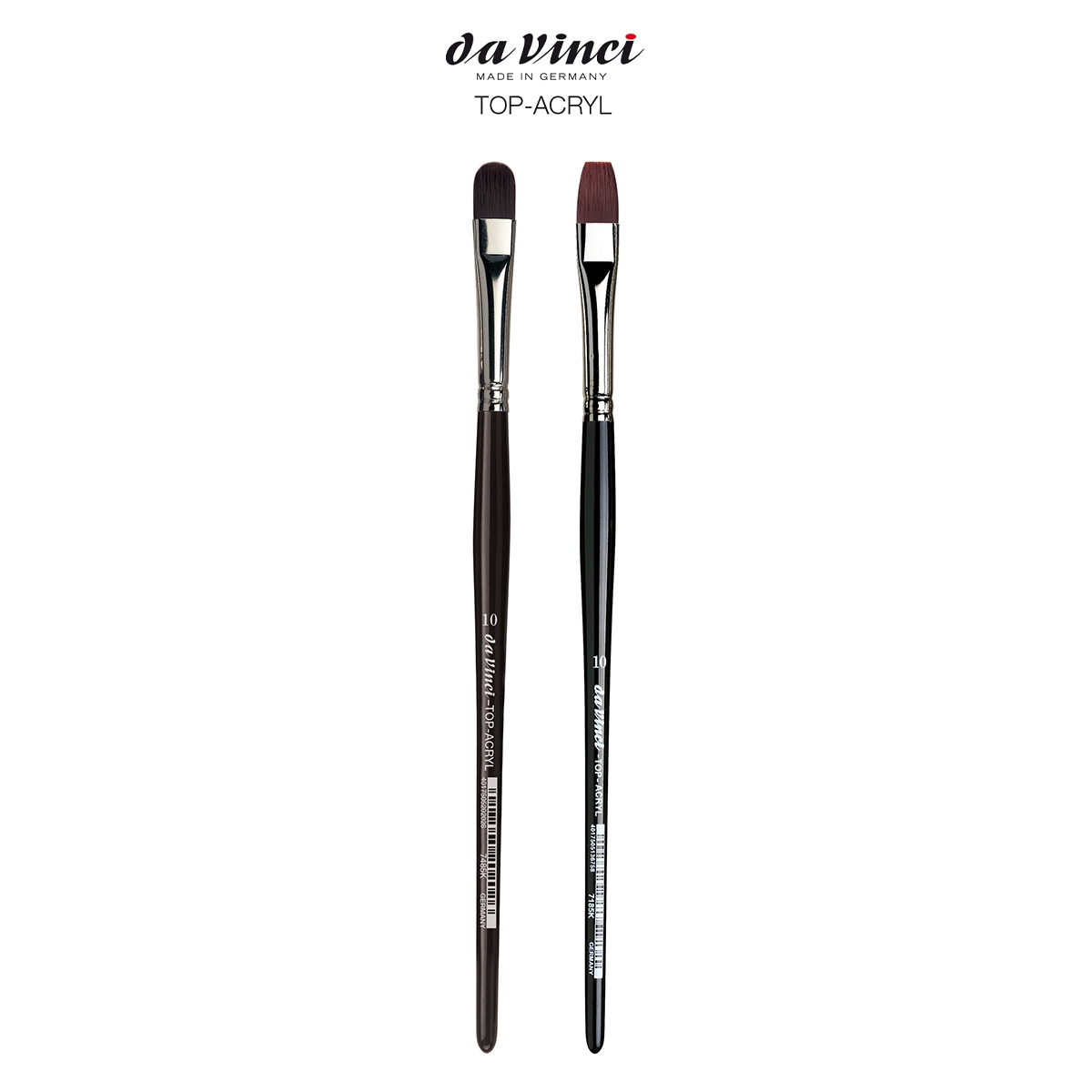 da Vinci Top Acryl Short-Handle Synthetic Brushes
