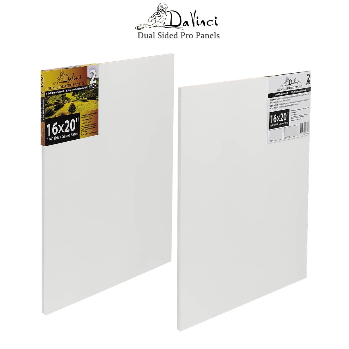 Da Vinci Flat 1/4 Pro Panels Dual Sided & Texture
