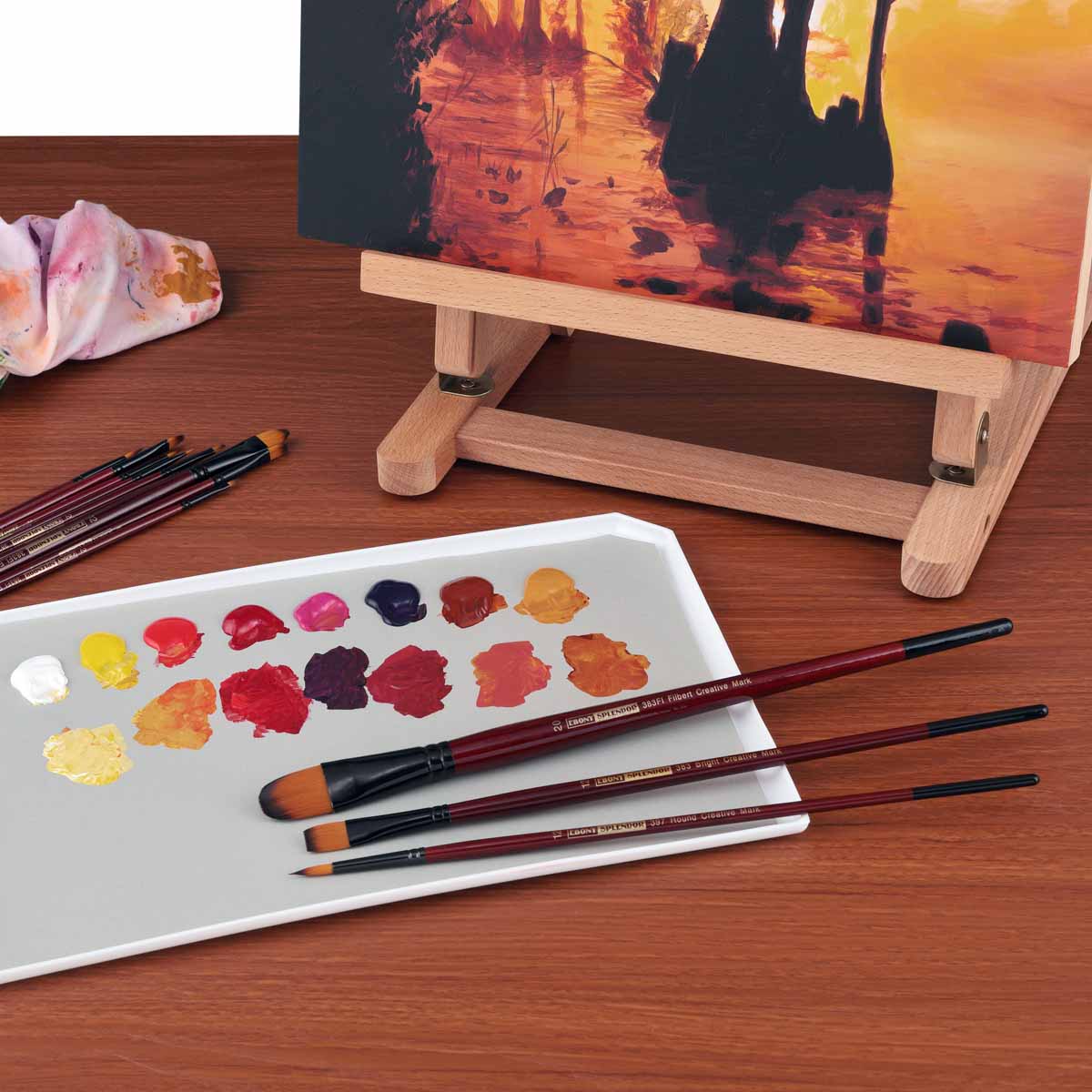 Ebony Splendor Teijin Multi-Filament Hair Brush Sets