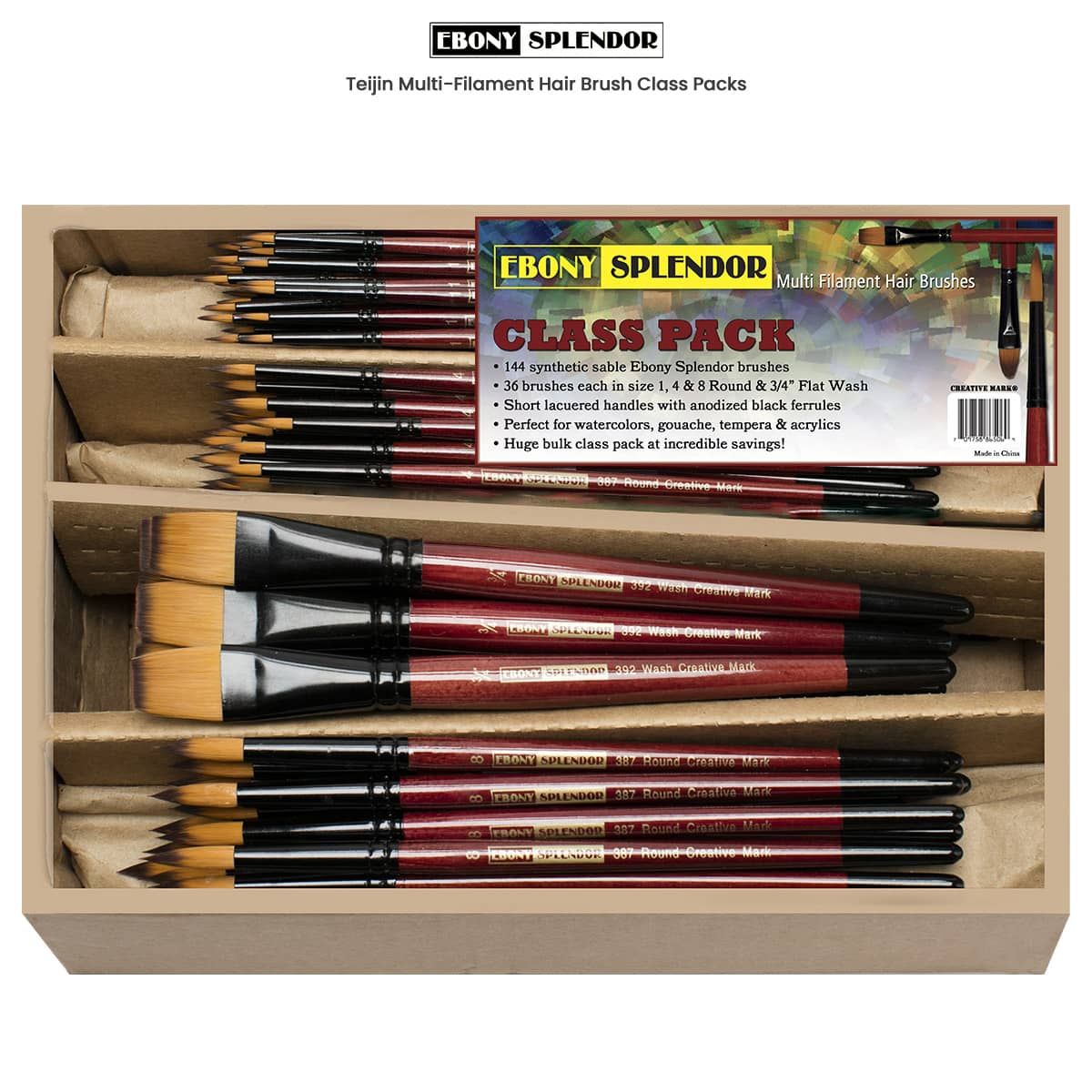 Creative Mark Ebony Splendor Brush Class Packs