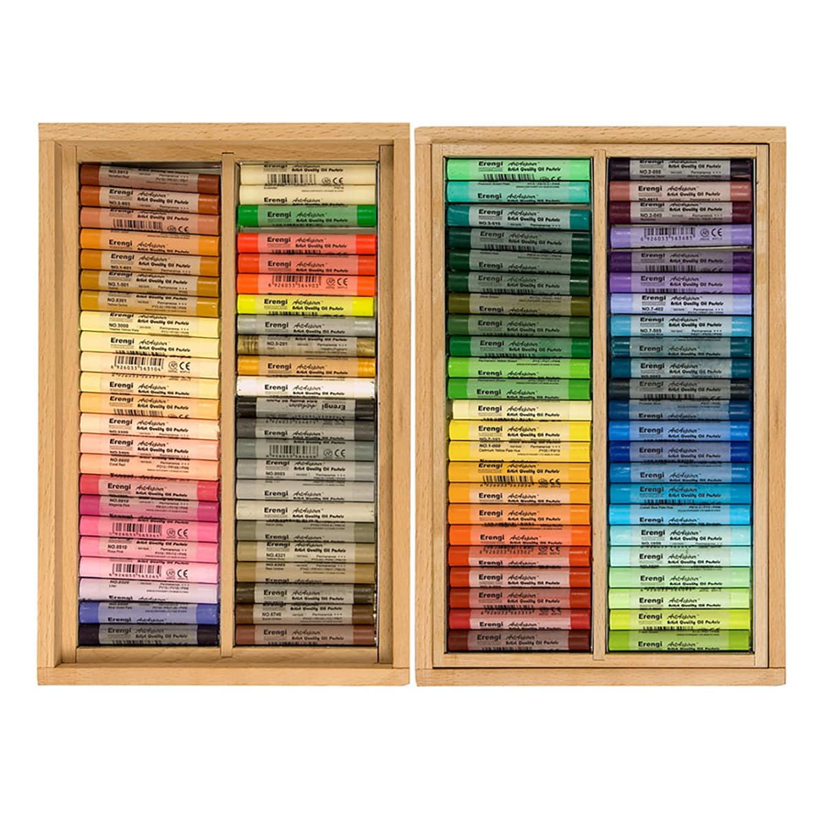 ArtAspirer Oil Pastels Cardboard Box Set of 50