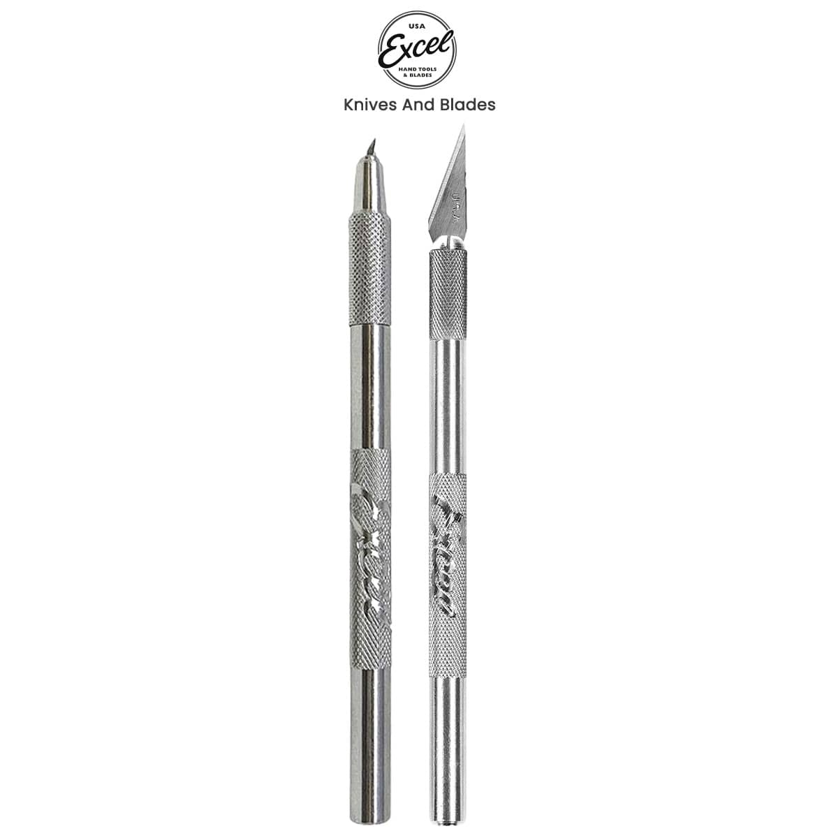 Kit Exacto Knife Set 40 Blade Refill Xacto Knives Leather Craft Pen Cutter  Razor