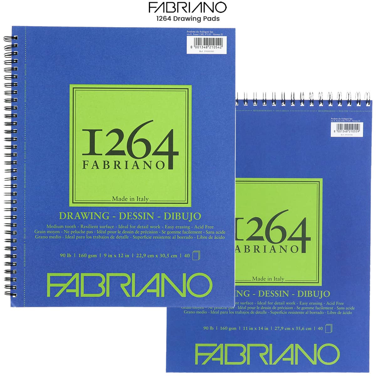 Fabriano 1264 Marker, smooth transparent paper for felt-tip pens