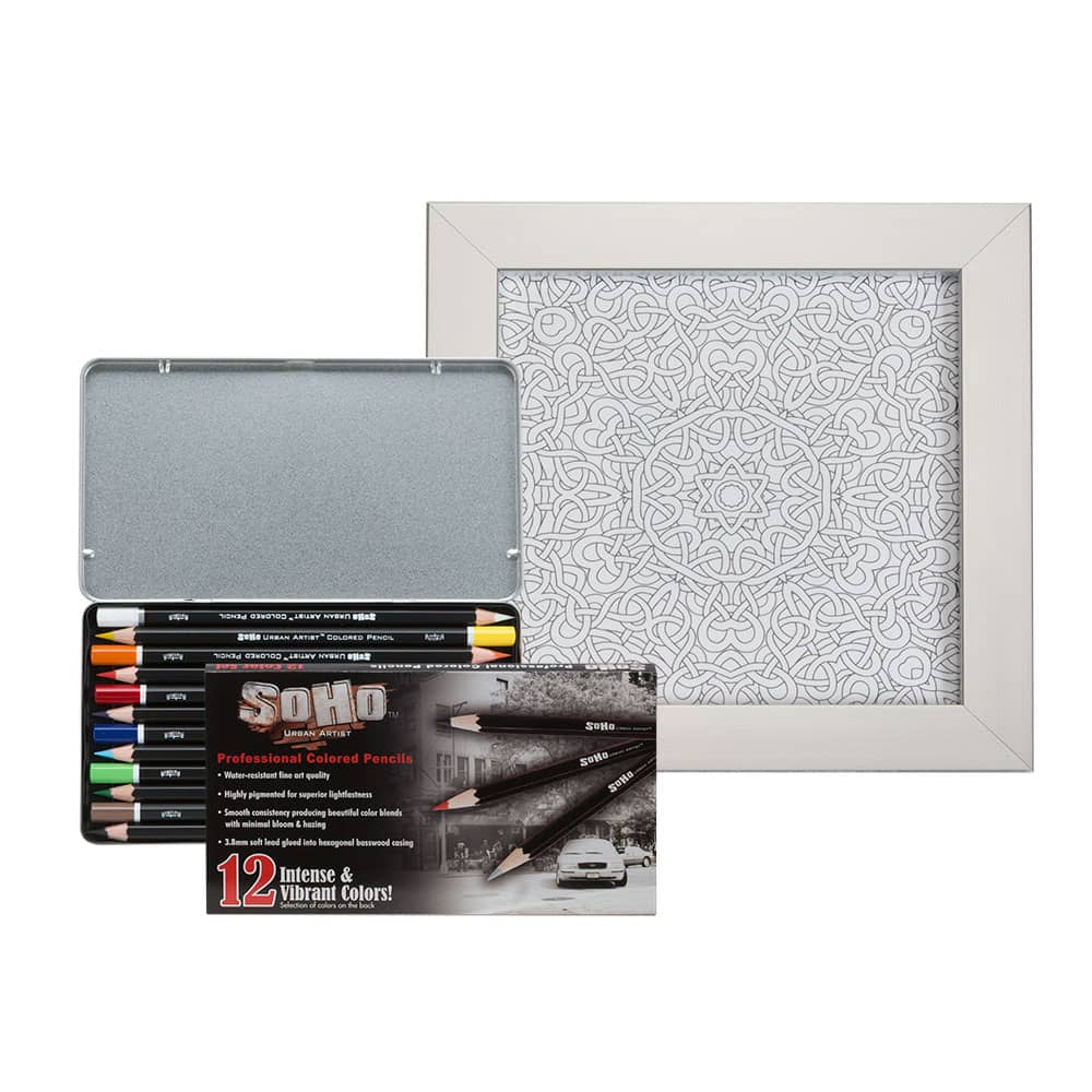 https://www.jerrysartarama.com/media/catalog/product/f/r/framed-coloring-set-with-soho-colored-pencil-set-of-12-picture-6-interwoven-lines-89235.jpg