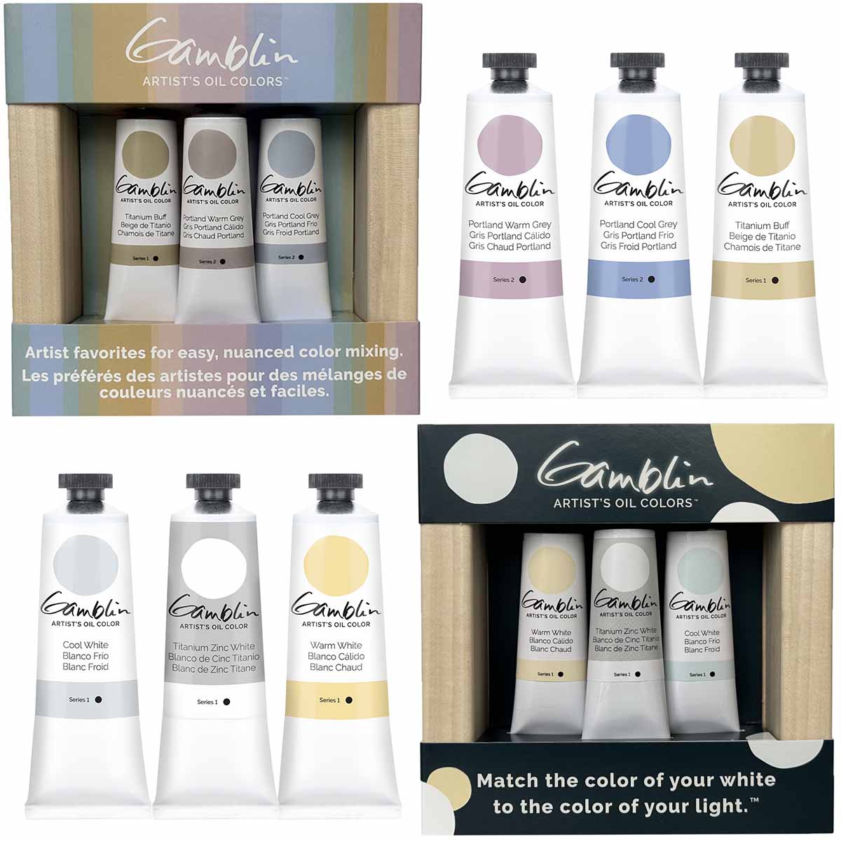 Gamblin Artist's Oil Paint Sets
