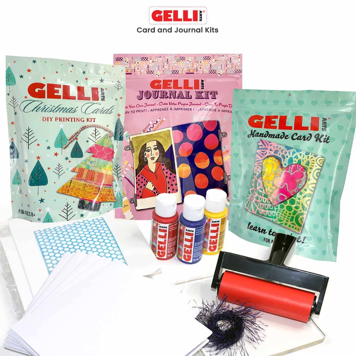 Gelli Arts Card and Journal Kits