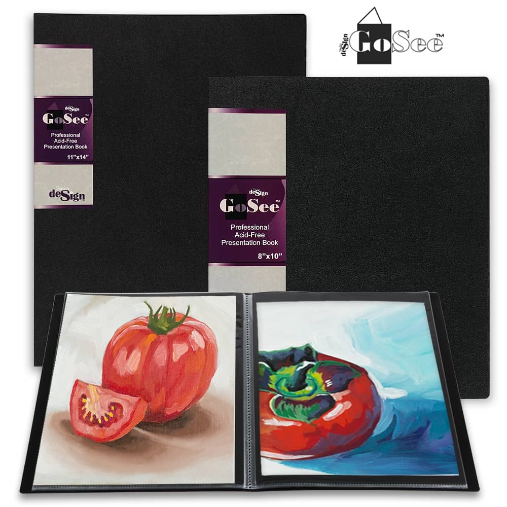 Professional Archival Presentation & Portfolio Books - GoSee