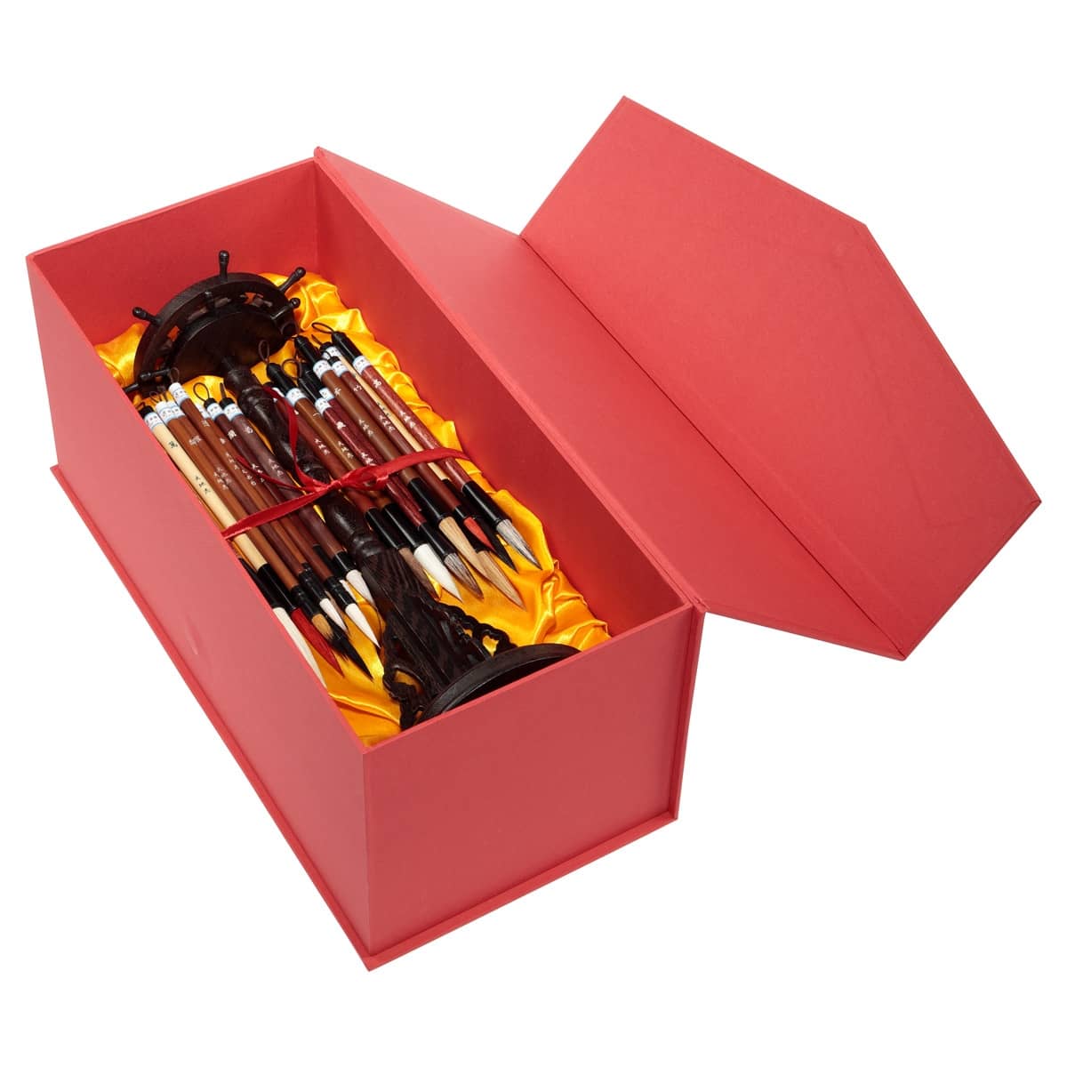 Golden Panda Chinese Calligraphy Master Brush Set