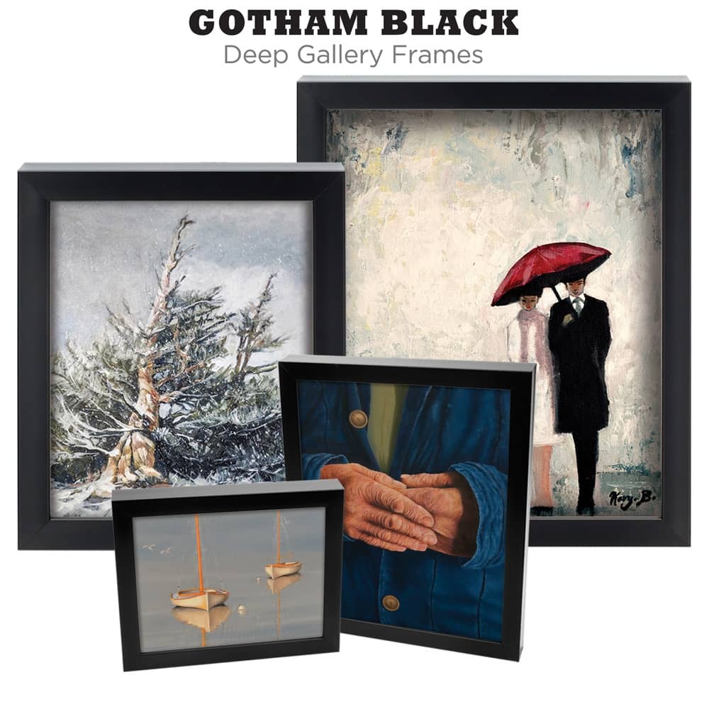 Gotham Black Deep Gallery Frames