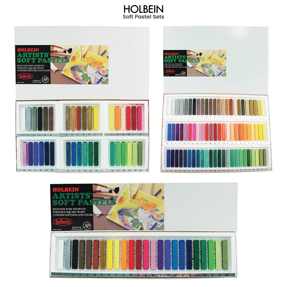 Mungyo Gallery Artists' Soft Square Pastels & Sets