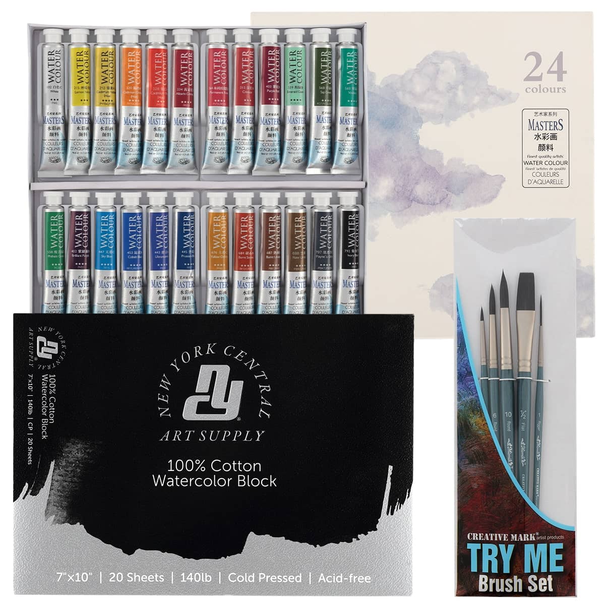 Marie's Master Quality Watercolor Set