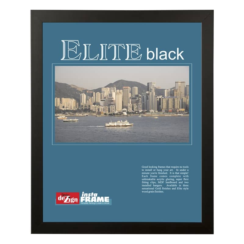 Instaframe Decorative Frames Elite Wood Series Boxes of 6