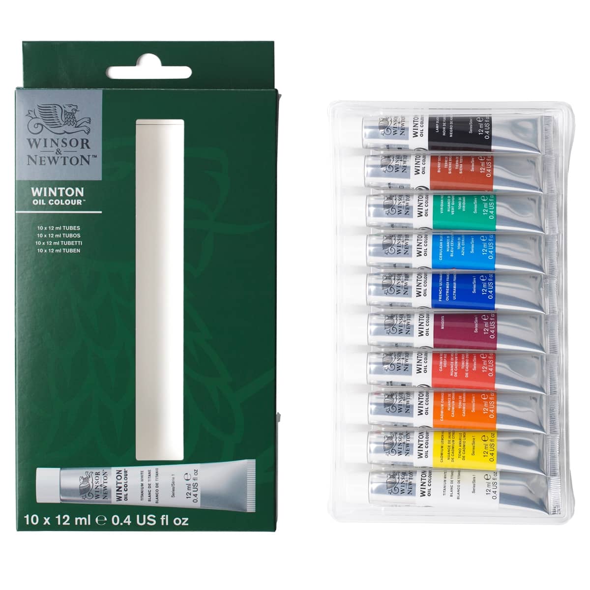 Winsor & Newton Winton Oil Color Introduction Set of 10