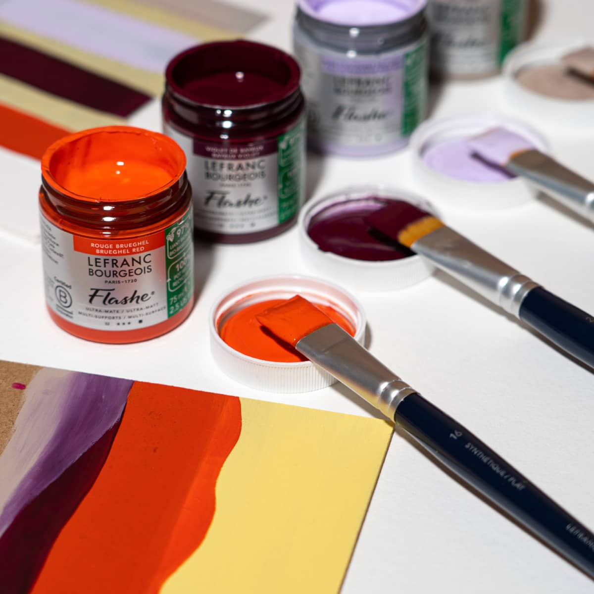 Lefranc Bourgeois Flashe Biobased Paints