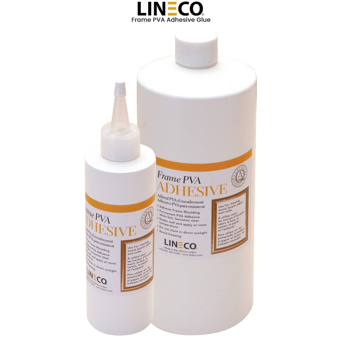  LINECO Neutral pH Adhesive, 4 Oz, Acid-Free, All-purpose Glue,  Dries Clear and Remains Flexible, Used for Bookbinding and Book Repair,  Framing, Collages, Paper Art and Crafts : Arts, Crafts & Sewing