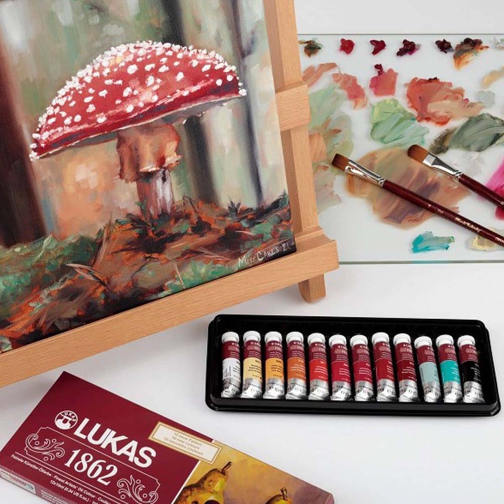 LUKAS 1862 Professional Artist Oils 37ml &and; 200ml tubes